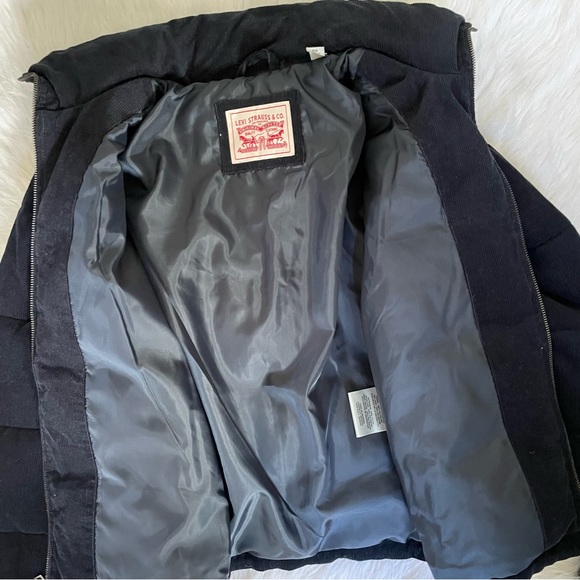 NWOT Women's Levi's Corduroy Puffer Jacket - Picture 7 of 7